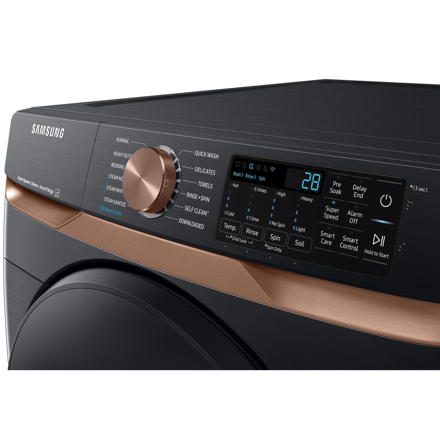 Samsung 5.8 cu. ft. Front load Washer with Large Capacity WF50BG8300AVUS