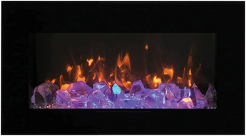 Amantii WM-FM-50-BG-3 BG Wall mount Electric Fireplace