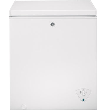 GE FCM5STWW 5.1 Cu. Ft. Manual Defrost Chest Freezer in White