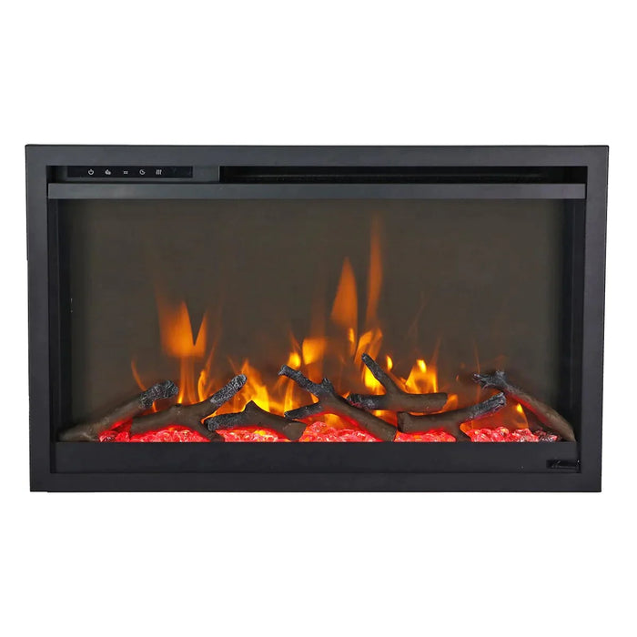 Amantii TRD-XS-33 Smart Traditional extra-slim electric fireplace insert