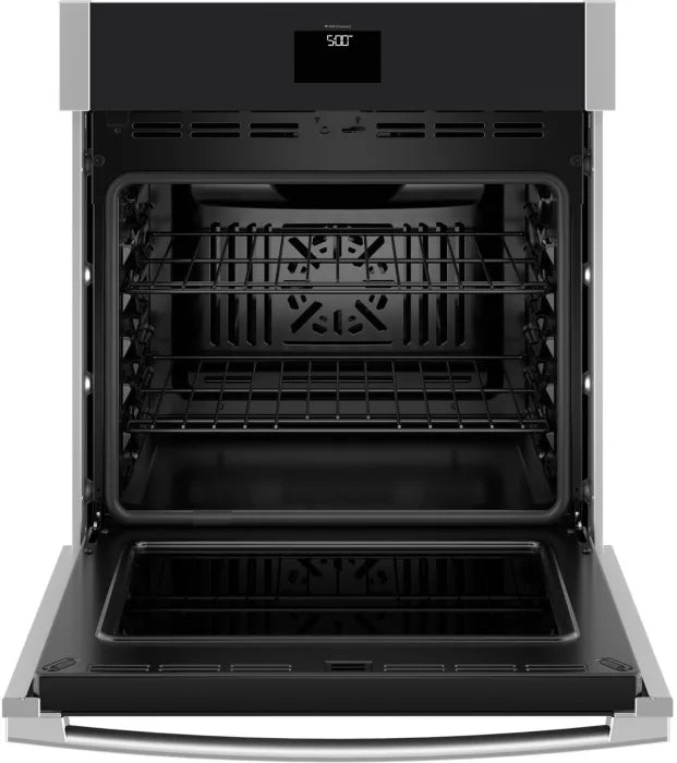 GE JKS5000SVSS 27" Smart Built-In Convection Single Wall Oven with No Preheat Air Fry in Stainless Steel