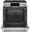 GE Cafe CHS90XP2MS1 30" Smart Slide-In, Front-Control, Induction and Convection Range with In-Oven Camera in Stainless Steel / Brushed Stainless