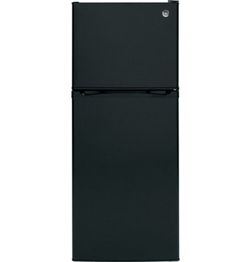 GE GPE12FGKBB ENERGY STAR® 11.6 cu. ft. Top-Freezer Refrigerator in Black