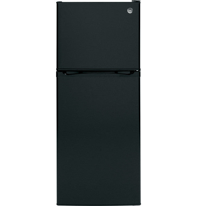 GE GPE12FGKBB ENERGY STAR® 11.6 cu. ft. Top-Freezer Refrigerator in Black