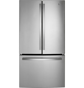 GE GNE27JYMFS ENERGY STAR® 27.0 Cu. Ft. Fingerprint Resistant French-Door Refrigerator