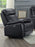 Seville Genuine Leather Power Reclining Chair - Black - IF-8018