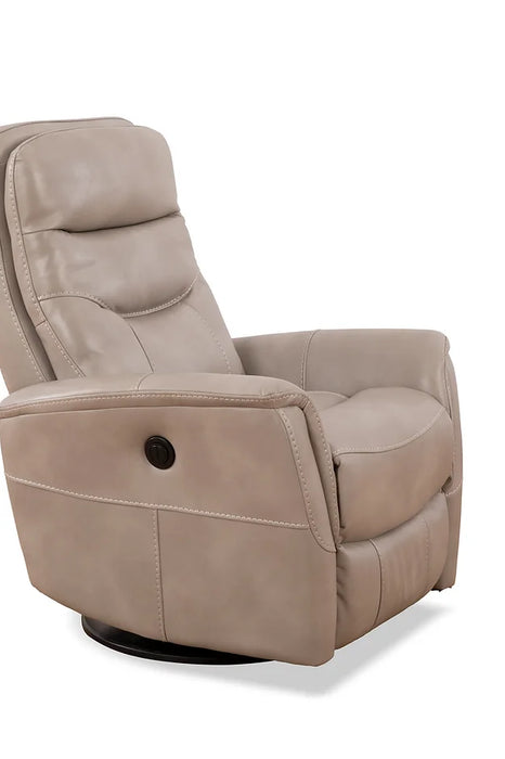 Seville Power Recliner Chair - PU - Soft Stone - IF-6301