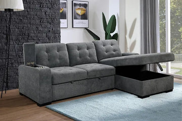 Seville Right Hand Facing Sofabed Sectional - IF-9050 RHF| Top Choice Furniture