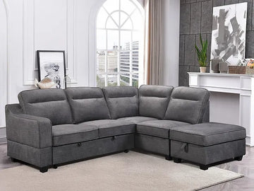 Seville Right Hand Facing Sofabed Sectional - IF-9010 RHF| Top Choice Furniture