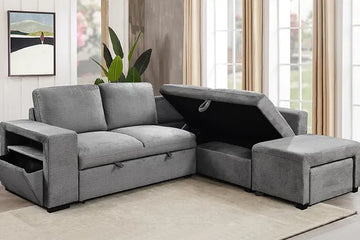 Seville Right Hand Facing Sofabed Sectional - IF-9035 RHF| Top Choice Furniture