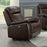 Seville Genuine Leather Power Reclining Chair - Brown - IF-8019