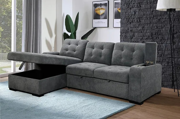 Seville Left Hand Facing Sofabed Sectional - IF-9050 LHF