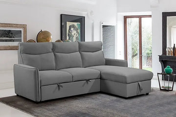 Seville Reverisble Chais Sofa with Bed - IF-9027| Top Choice Furniture