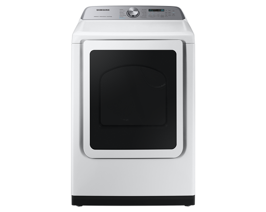 Samsung DVE52DG5505WAC Electric Dryer Steam Sanitize+ | SmartThings Wifi 7.4 cu.ft.