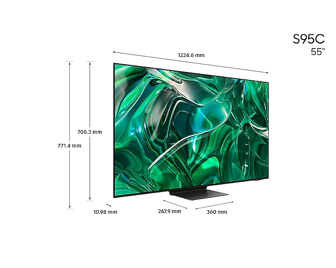 Samsung QN55S95CAFXZC 55" OLED 4K Smart TV S95C