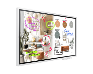 Samsung The Flip WMFX 65" 4K Interactive Whiteboard Display - LH65WMFWBGCXZC