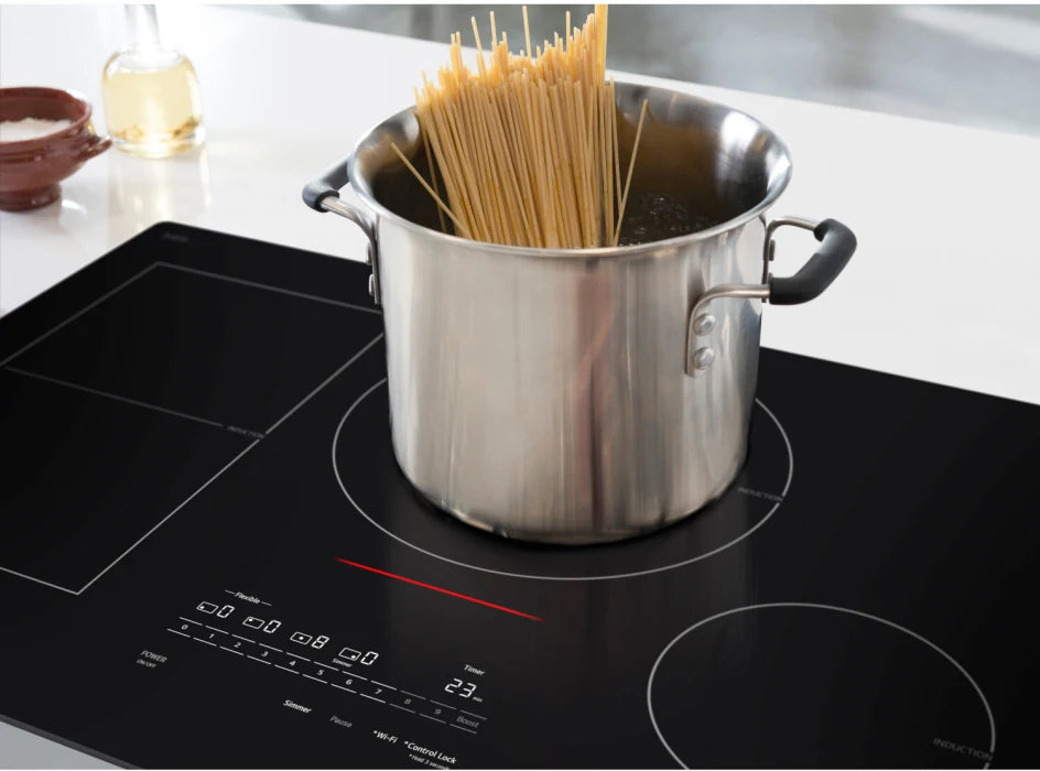 LG CBIH3017BE 30” Smart Induction Cooktop with UltraHeat™ 5.0kW Element in Black