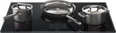 LG STUDIO CBIS3618BE 36” Induction Cooktop with 5 Burners and Flexible Cooking Zone