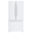 Marathon MFF208WFD 20.8 cu.ft. White French Door Bottom  Mount Frost Free Refrigerator