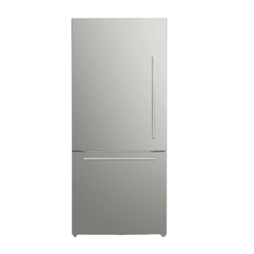 Marathon MFF179SSBM-LH 18 cu.ft. Stainless Steel Bottom Mount  Frost Free Refrigerator