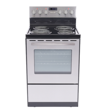 Marathon MER241SS-2 24" Stainless Steel Electric Coil Range 