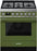 Smeg CPF30UGGOG 30 Inch Freestanding Professional Gas Range Olive Green
