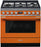 Smeg CPF36UGMOR 36 Inch Freestanding Professional Dual Fuel Range Orange