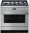 Smeg CPF36UGMX 36 Inch Freestanding Professional Dual Fuel Range Stainless steel