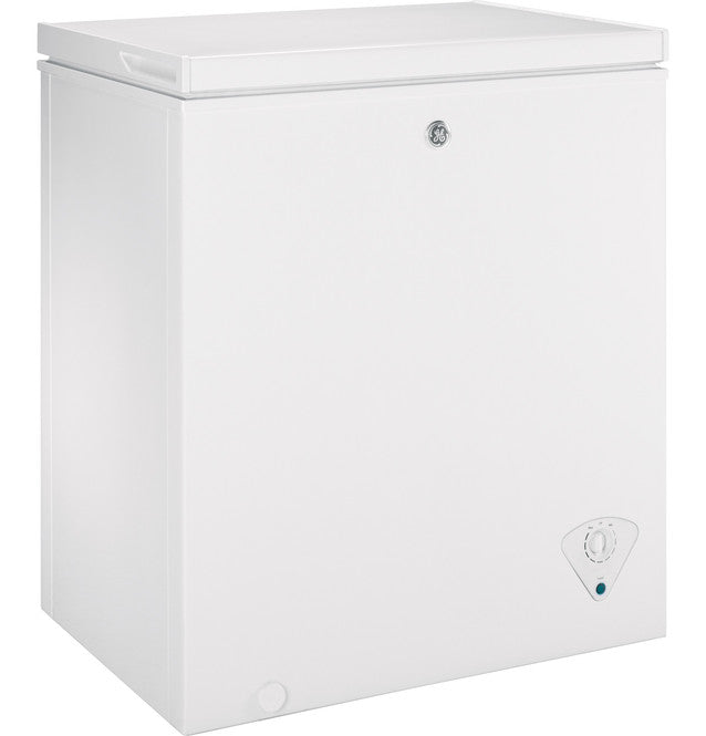 GE FCM5STWW 5.1 Cu. Ft. Manual Defrost Chest Freezer in White