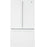 GE GNE27JGMWW ENERGY STAR® 27.0 Cu. Ft. French-Door Refrigerator in White