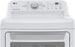 LG DLE7150W 7.3 cu. ft. Ultra Large Capacity Electric Dryer with Sensor Dry Technology