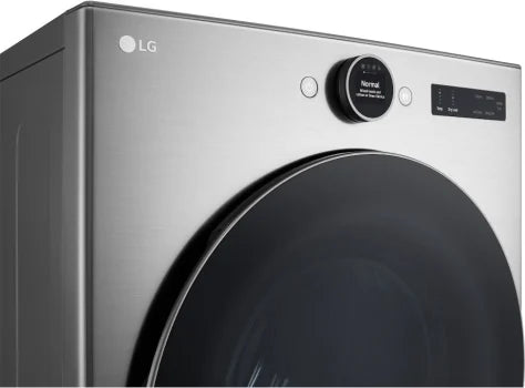 LG DLEX5500V 7.4 cu. ft. Ultra Large Capacity Smart Front Load Electric Energy Star Dryer with Sensor Dry & Steam Technology
