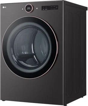 LG DLEX6500B 7.4 cu. ft. Smart Front Load Electric Dryer with AI Sensor Dry & TurboSteam™ Technology