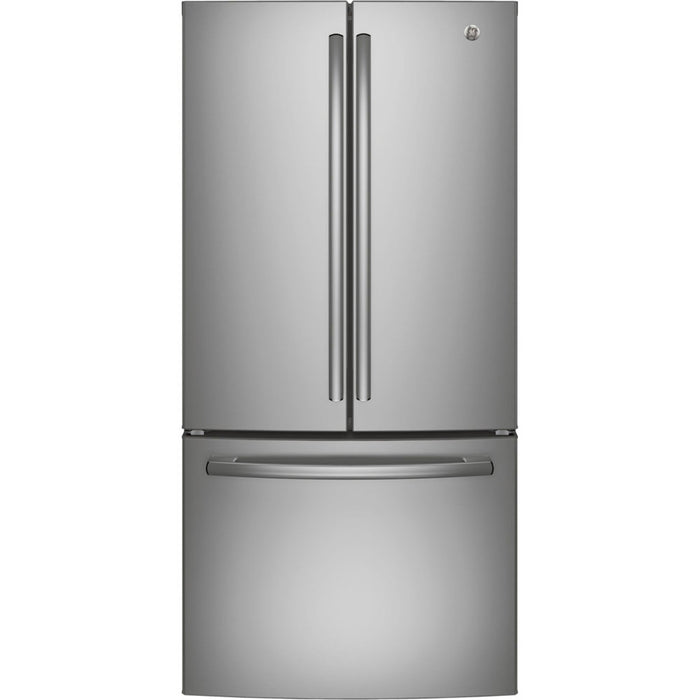 GE GNE25DYRKFS 24.8 Cu. Ft. French Door Refrigerator Fingerprint Resistant Stainless Steel