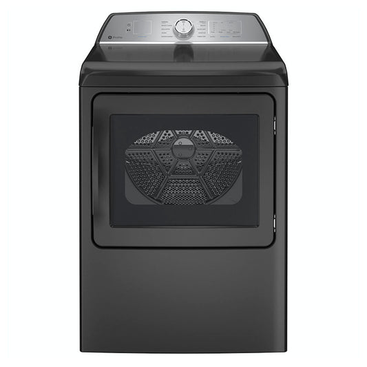 GE Profile PTD60EBMRDG 7.4 Cu Ft Electric Dryer Diamond Grey