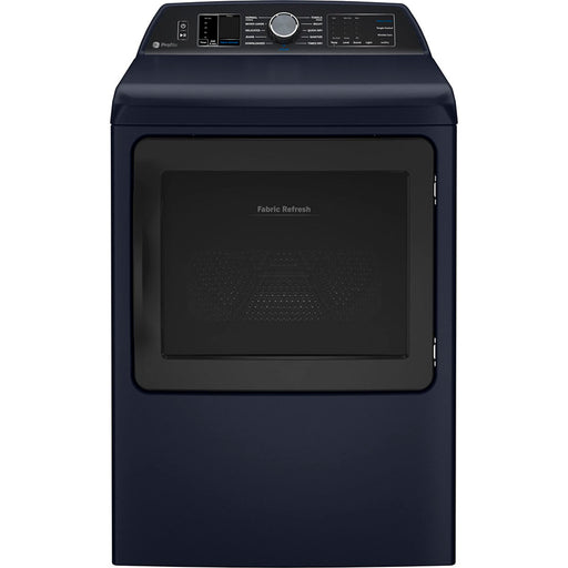 GE Profile PTD90EBMTRS 7.3 Cu Ft Smart Electric Dryer Sapphire Blue