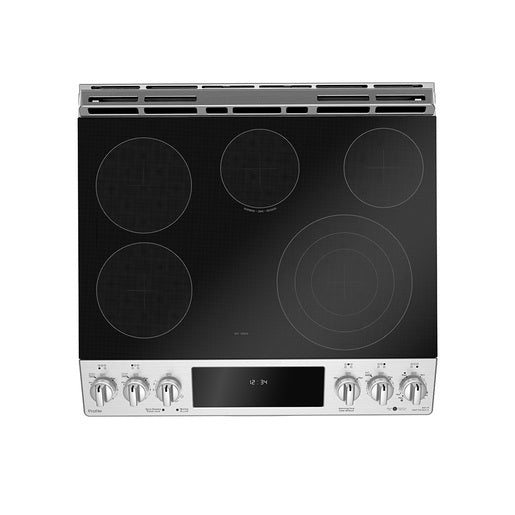 GE Profile PCS940YMFS 30" Slide-In Electric Range with Air Fry and Baking Drawer Fingerprint Resistant Stainless Steel