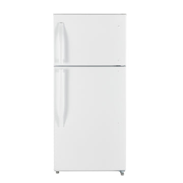 Moffat MTE18GTKWW 18 cu.ft. Top Freezer Refrigerator White