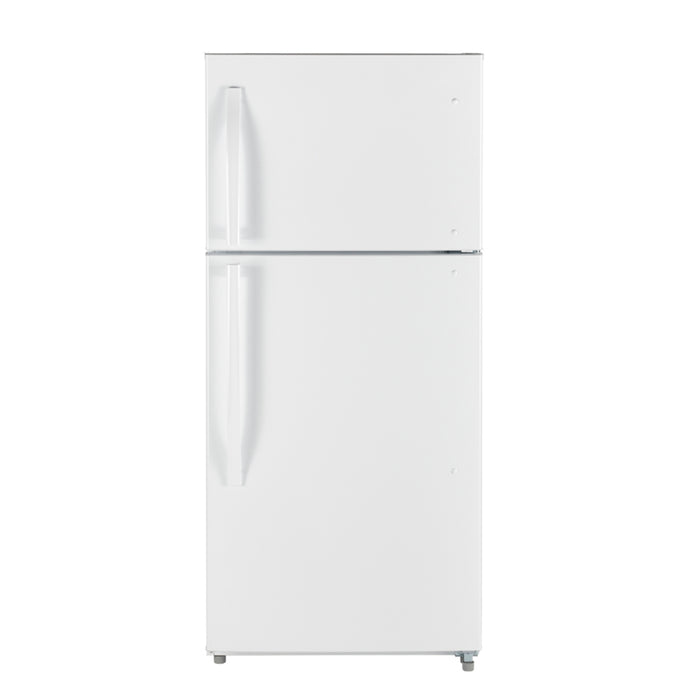 Moffat MTE18GTKWW 18 cu.ft. Top Freezer Refrigerator White