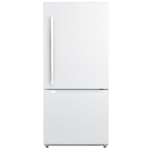 Moffat MDE19DTNKWW 18.6 Cu. Ft. Bottom Mount Refrigerator White