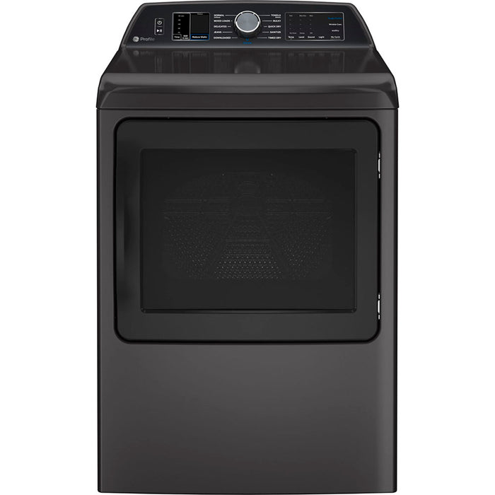 GE Profile PTD70EBMTDG 7.4 Cu Ft Smart Electric Dryer Diamond Grey