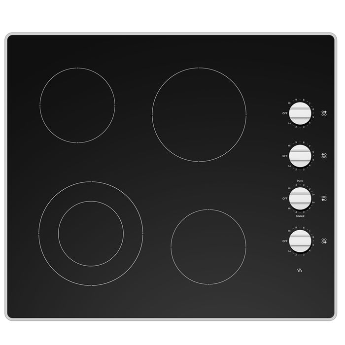 Moffat MCP2024DXBB 24" Built-In Electric Cooktop Black