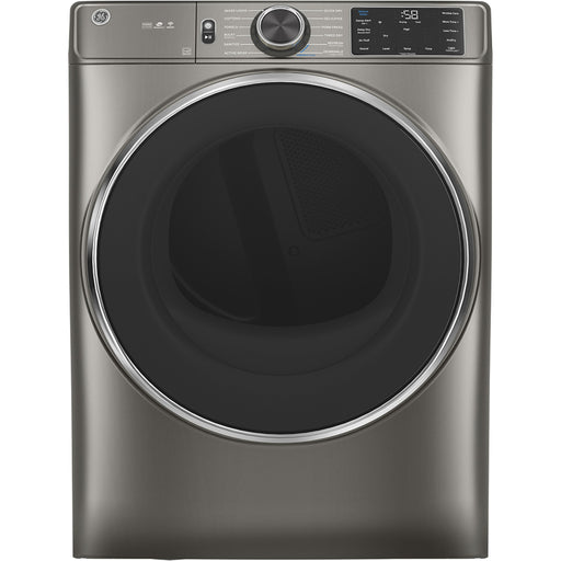 GE GFD65ESMNSN 7.8 cu. ft. Capacity, 10.1 kg (IEC) Dryer with Built-In Wifi Satin Nickel