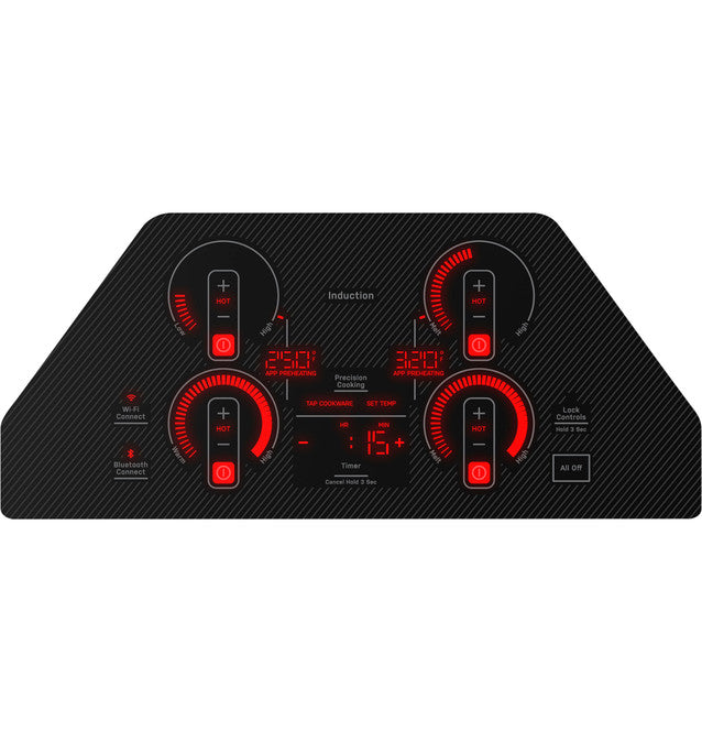 GE Profile PHP7030DTBB 30" Built-In Touch Control Induction Cooktop in Black