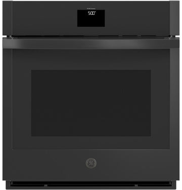 GE JKS5000DVBB 27" Smart Built-In Convection Single Wall Oven with No Preheat Air Fry in Black