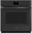 GE JKS5000DVBB 27" Smart Built-In Convection Single Wall Oven with No Preheat Air Fry in Black