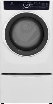 Electrolux ELFG7437AW Front Load Perfect Steam™ Gas Dryer with Instant Refresh – 8.0 Cu. Ft. in White