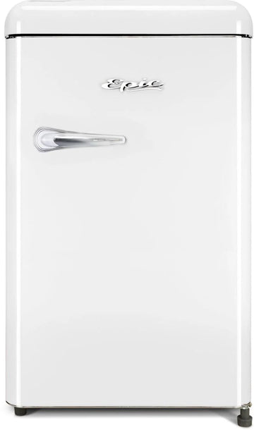Epic 4.3 cu.ft. White Retro Refrigerator - ECRR43W