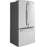 GE GWE19JYLFS ENERGY STAR® 18.6 Cu. Ft. Counter-Depth French-Door Refrigerator in Fingerprint Resistant Stainless