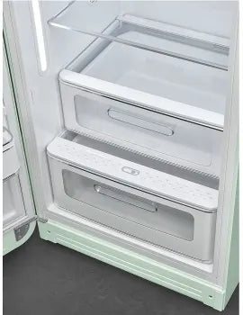 Smeg FAB28ULPG3 50's Retro Style 9.9 Cu. Ft. Pastel Green Top Freezer Refrigerator